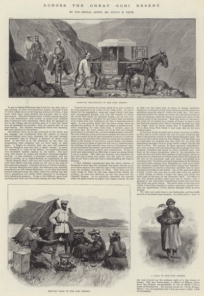 Across the Great Gobi Desert by William Barnes Wollen